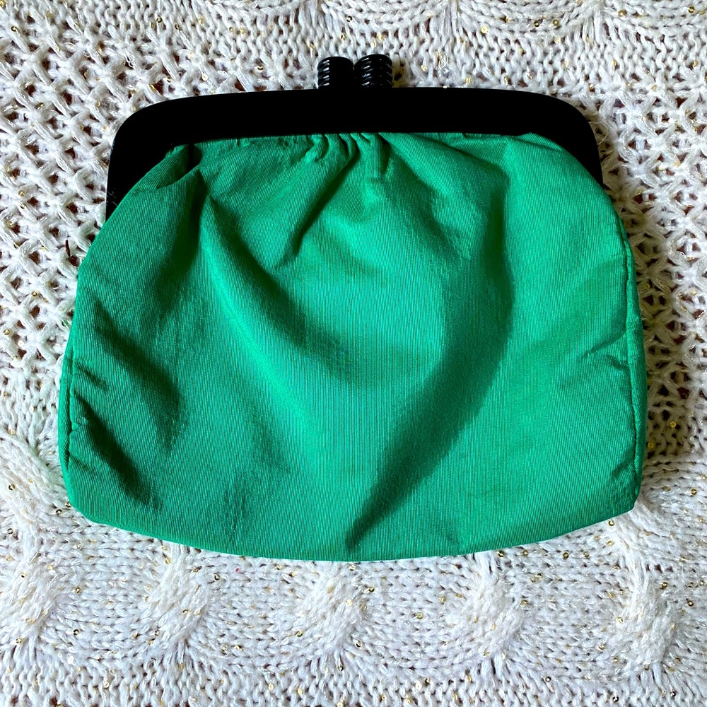 Vintage Green Clutch